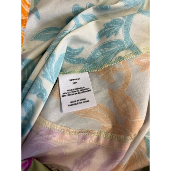 DEREK LAM 10 Crossby $450 Multicolor A-Line Knee Length Satina Shirt Dress 2 - Picture 5 of 5